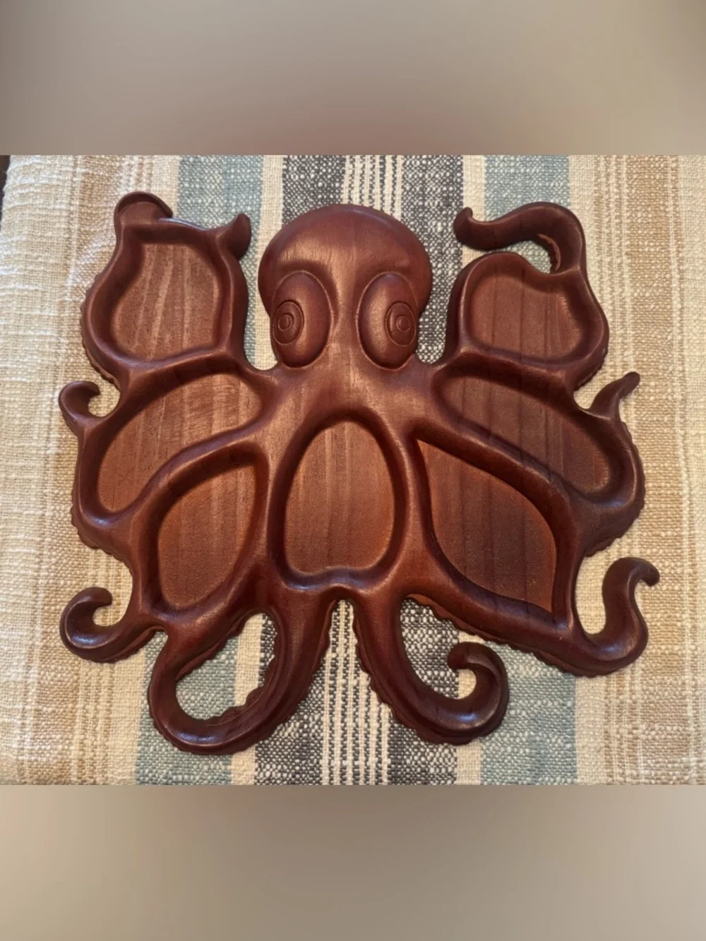 Octopus Charcuterie Board/ Trinket Tray - Picture 1 of 3